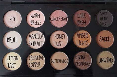 warm neutrals eyeshadow palette.